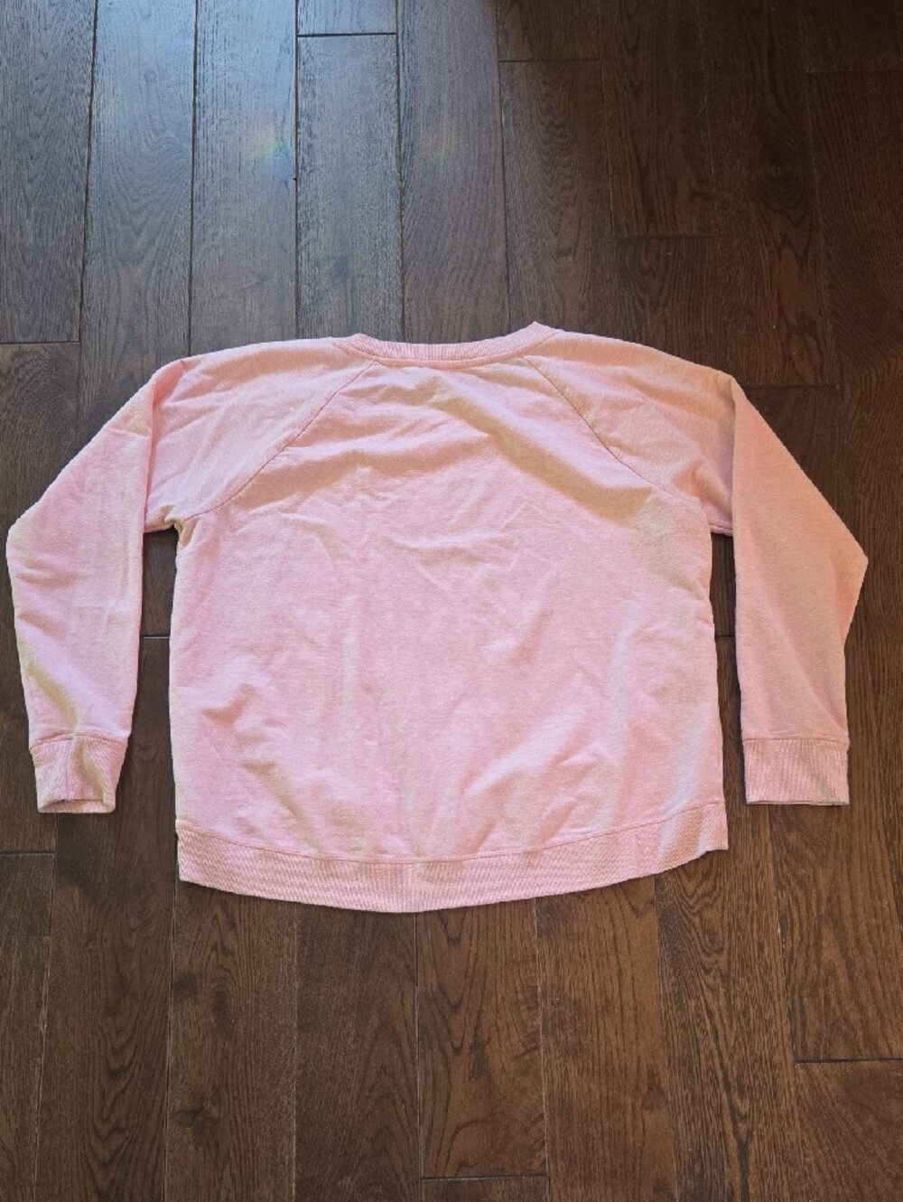 GAPfit Lightweight Heathered Peach Crewneck Lightweight Sweatshirt Top XL - Picture 8 of 9